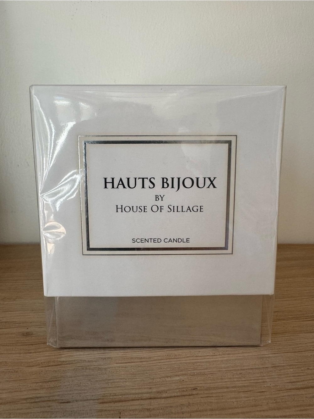 House of Sillage Hauts Bijoux Scented Candle NEW IN BOX 8 Oz discontinued